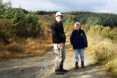 john-macdonald-and-ann-bray-above-mamore-battery