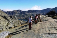 wendy-raine-and-sue-hothersall-examining-rock-carvings-in-the-alpes-maritimes